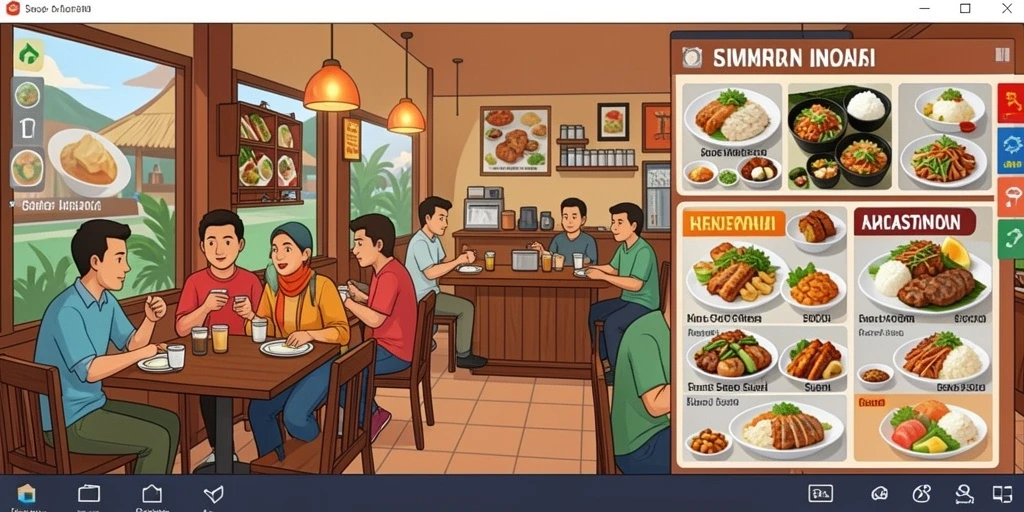 Tampilan antarmuka yang ramah pengguna.