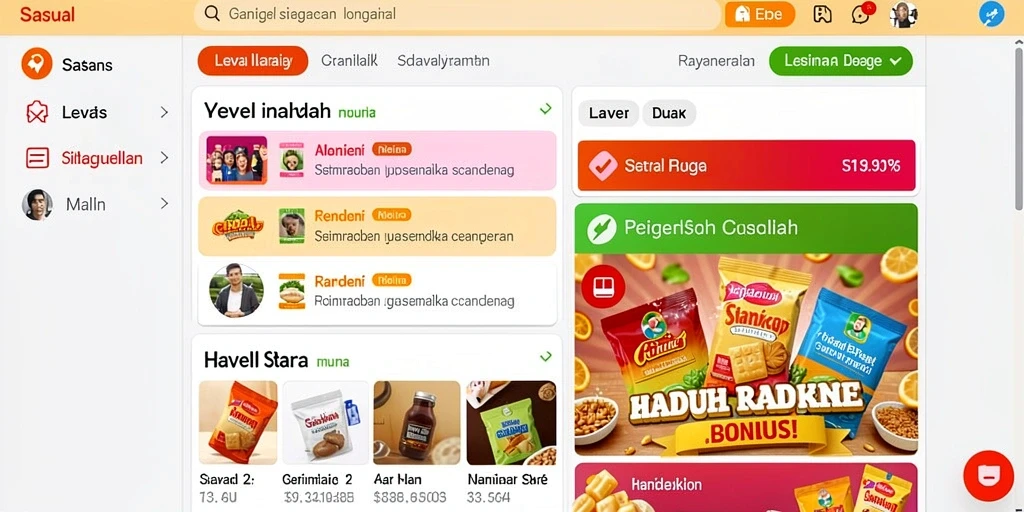 Tampilan antarmuka yang sederhana dan menarik.