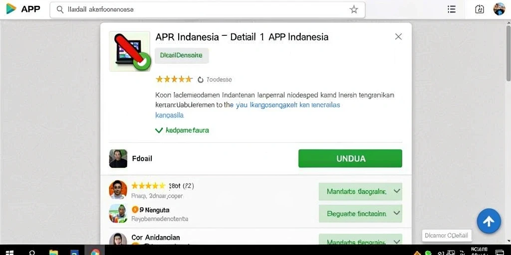 Tampilan antarmuka yang ramah pengguna.