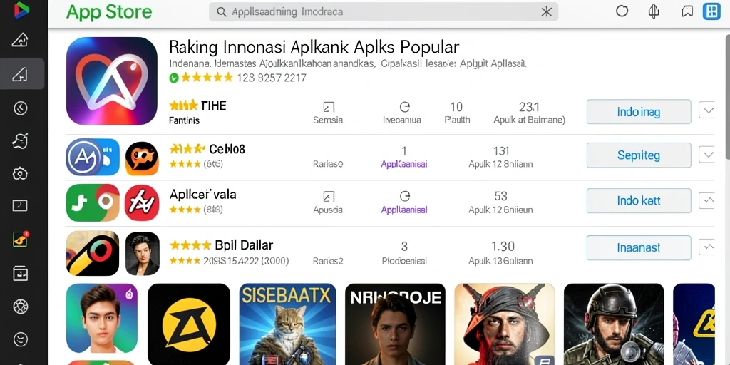 Tampilan antarmuka yang modern dan menarik.