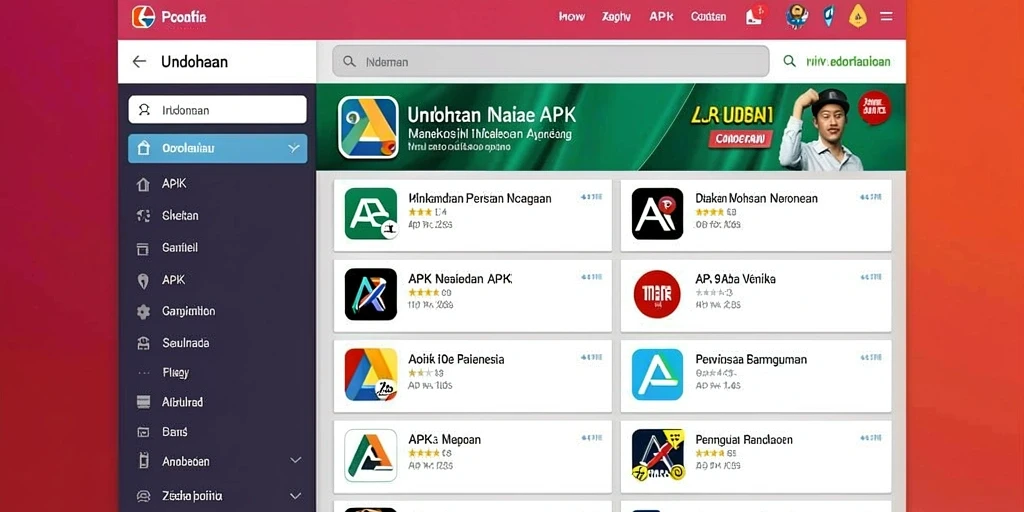 Tampilan awal yang menarik dan intuitif.