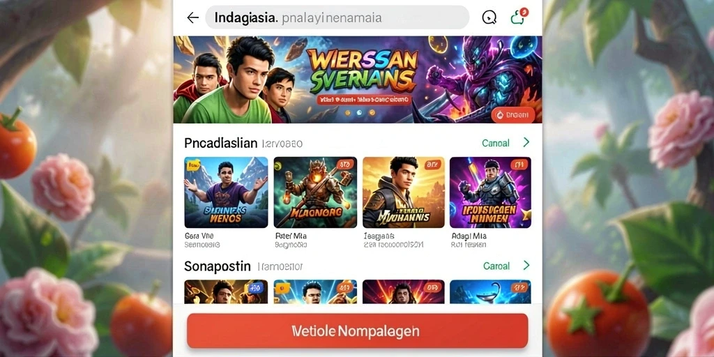 Tampilan antarmuka yang menarik dan mudah digunakan.