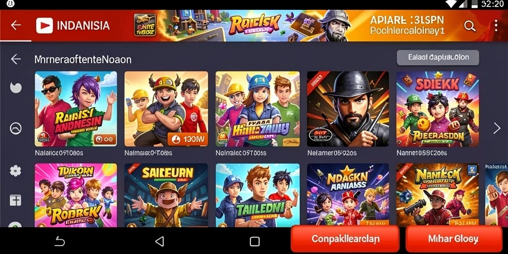 Tampilan grafik yang memukau dan detail.