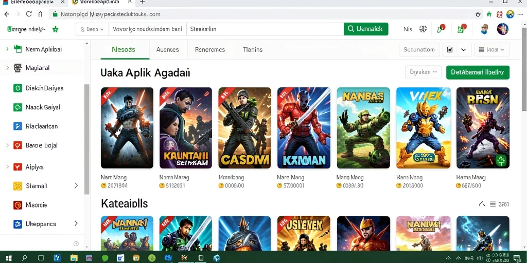 Tampilan antarmuka yang menarik dan mudah digunakan.