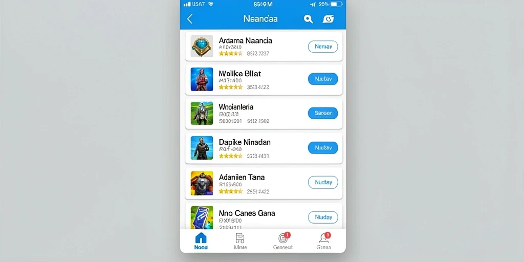 Tangkapan layar menampilkan grafik yang memukau dari game F7F7.