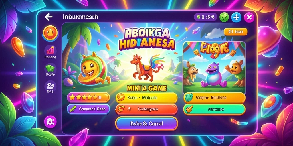 Tampilan menu utama aplikasi IDROK yang menarik.