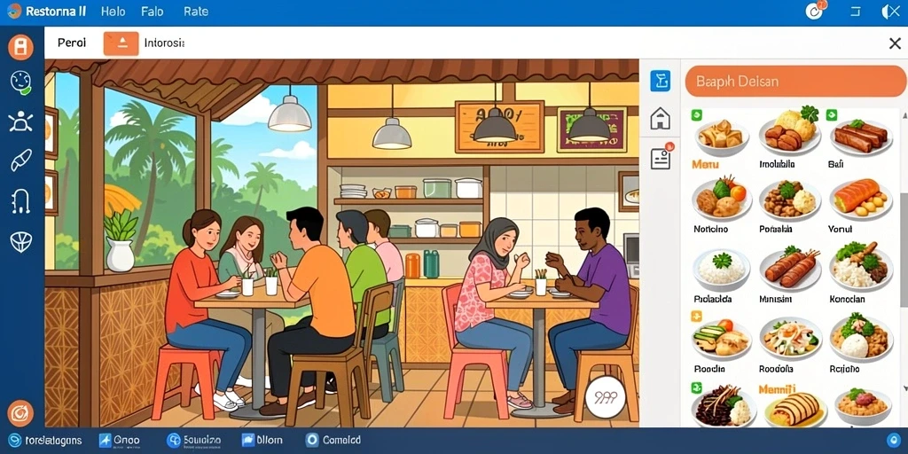Tampilan layar utama dengan berbagai pilihan permainan slot.