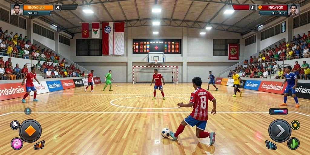 Tampilan gameplay yang menarik dan grafis berkualitas tinggi.