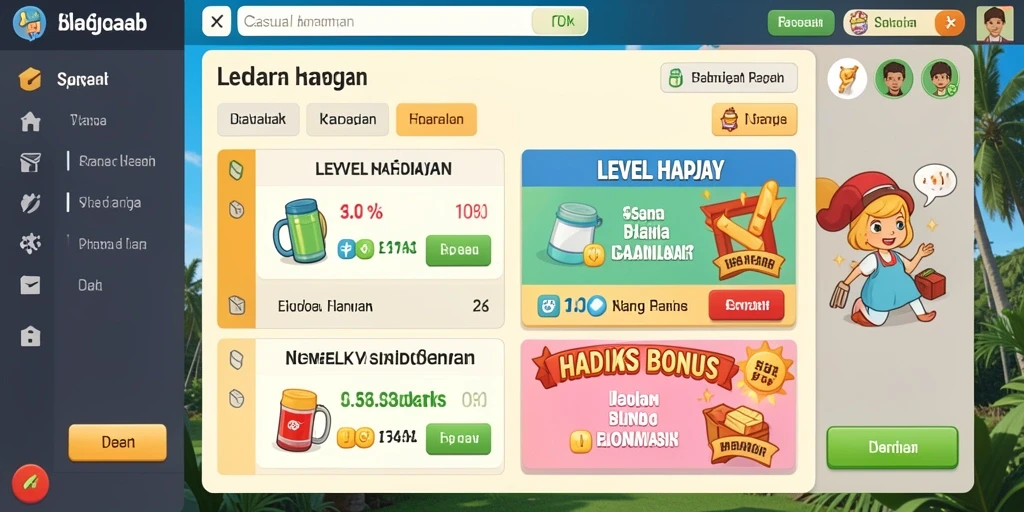 Tampilan antarmuka pengguna yang intuitif.