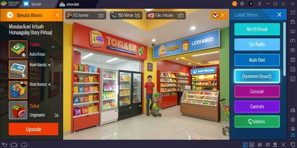 Screenshot menampilkan peta bintang interaktif.