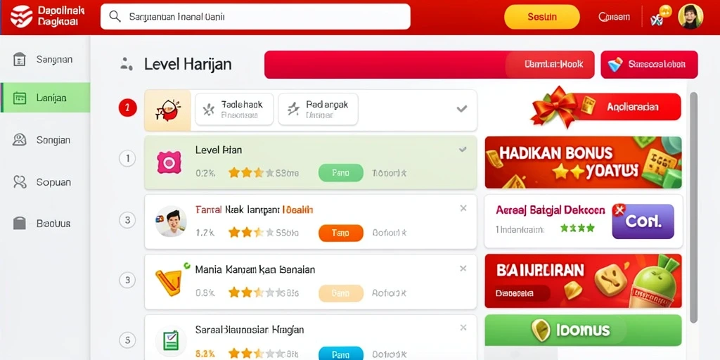 Tangkapan layar menampilkan mode permainan baru yang menarik.