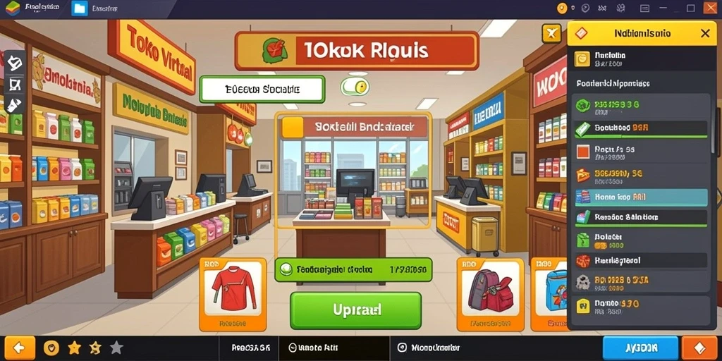 Tampilan antarmuka yang ramah pengguna.