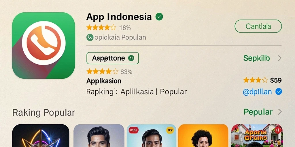 Tampilan antarmuka yang ramah pengguna.