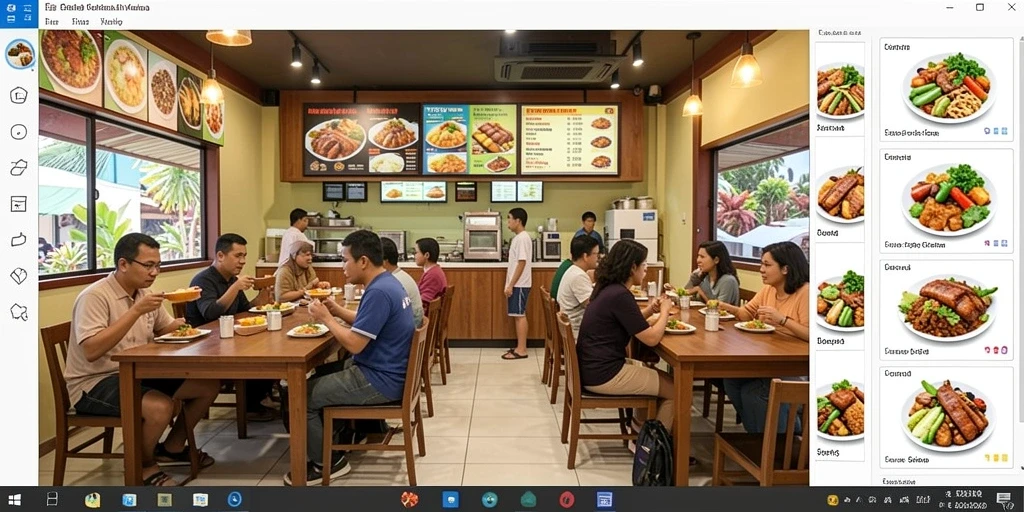 Tampilan antarmuka yang menarik dan user-friendly.