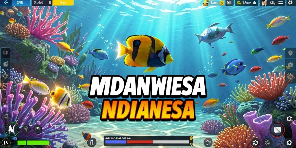 Tangkapan layar menampilkan aksi seru dalam game.