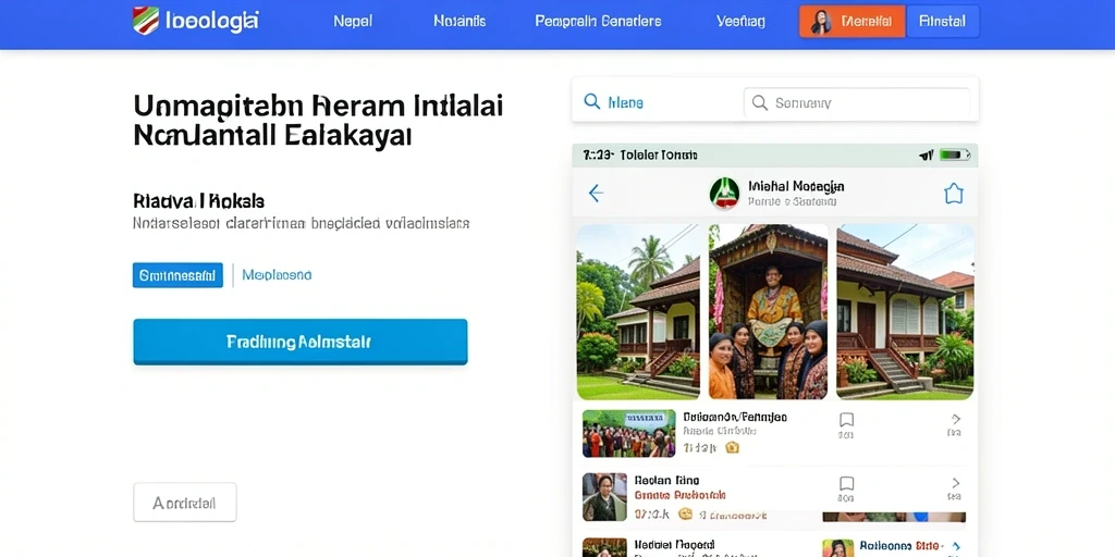 Pemandangan indah dalam permainan WIRANAGA.